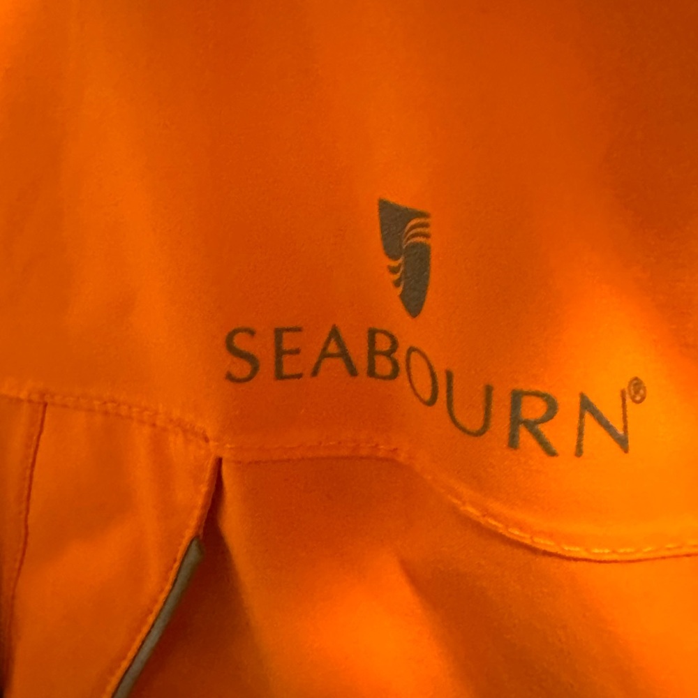 Helly Hansen seabourn men’s Size XL Orange , polar shield Performance Jacket - Picture 15 of 15